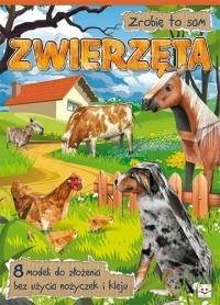 Zrobię to sam - Zwierzęta. Autor: Opracowanie zbiorowe. Dobreksiazki.pl Okładka książki Zrobię to sam - Zwierzęta