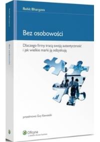 Bez osobowości. Autor: Bhargava Rohit. Dobreksiazki.pl Okładka książki Bez osobowości