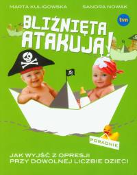 Bliźnięta atakują!. Autor: Marta Kuligowska. Dobreksiazki.pl Okładka książki Bliźnięta atakują!