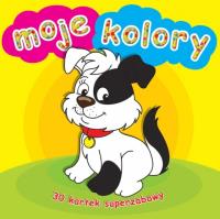 Moje kolory - 30 kartek superzabawy z kolorowankami dla dzieci. Autor: Opracowanie zbiorowe. Dobreksiazki.pl Okładka książki Moje kolory - 30 kartek superzabawy z kolorowankami dla dzieci