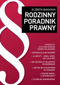Rodzinny poradnik prawny. Autor: Elżbieta Banasiak. Dobreksiazki.pl Okładka książki Rodzinny poradnik prawny