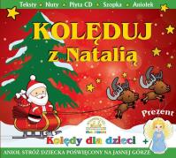 Kolęduj z Natalią + Cd. Autor: PRACA ZBIOROWA. Dobreksiazki.pl Okładka książki Kolęduj z Natalią + Cd