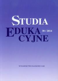 Studia edukacyjne 30/2014. Wydawca: Wydawnictwo Naukowe UAM. Dobreksiazki.pl Opakowanie Studia edukacyjne 30/2014