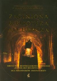 Zaginiona biblioteka alchemika. Autor: Marcello Simoni. Dobreksiazki.pl Okładka książki Zaginiona biblioteka alchemika