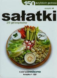 150 szybkich potraw - Sałatki. Autor: praca zbiorowa. Dobreksiazki.pl Okładka książki 150 szybkich potraw - Sałatki