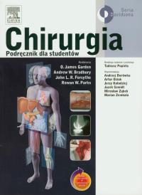 Chirurgia Podręcznik dla studentów. Autor: Garden O. James, Bradbury Andrew W., Forsythe John L. R., Parks Rowan W.. Dobreksiazki.pl Okładka książki Chirurgia Podręcznik dla studentów