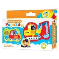 CzuCzu Puzzle do pary Pojazdy. Autor: Praca zbiorowa. Dobreksiazki.pl Okładka książki CzuCzu Puzzle do pary Pojazdy