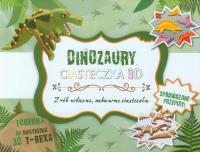 Dinozaury. Ciasteczka 3D. Autor: Praca zbiorowa. Dobreksiazki.pl Okładka książki Dinozaury. Ciasteczka 3D
