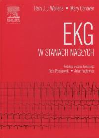 EKG w stanach nagłych. Autor: Wellens Hein J.J., Conover Mary. Dobreksiazki.pl Okładka książki EKG w stanach nagłych