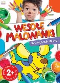 Wesołe malowanki dla małych dzieci. Autor: Opracowanie zbiorowe. Dobreksiazki.pl Okładka książki Wesołe malowanki dla małych dzieci