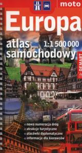 EUROPA atlas mini 1:500 000 1:4000 000. Autor: Opracowanie zbiorowe. Dobreksiazki.pl Okładka książki EUROPA atlas mini 1:500 000 1:4000 000
