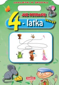 Już potrafię Zeszyt 4-latka. Autor: Opracowanie zbiorowe. Dobreksiazki.pl Okładka książki Już potrafię Zeszyt 4-latka