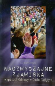 Nadzwyczajne zjawiska w grupach Odnowy w Duchu Świętym. Autor: Kowalczyk Andrzej. Dobreksiazki.pl Okładka książki Nadzwyczajne zjawiska w grupach Odnowy w Duchu Świętym
