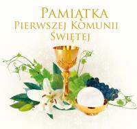 Pamiątka Pierwszej Komunii Świętej TW. Autor: Opracowanie zbiorowe. Dobreksiazki.pl Okładka książki Pamiątka Pierwszej Komunii Świętej TW
