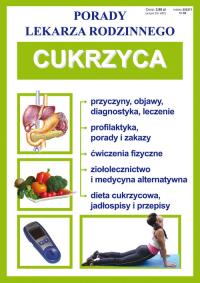 Porady lek. rodzinnego. Cukrzyca. Autor: Opracowanie zbiorowe. Dobreksiazki.pl Okładka książki Porady lek. rodzinnego. Cukrzyca