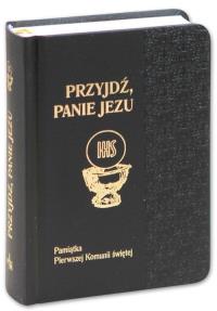 Przyjdź Panie Jezu Pamiątka Pierwszej Komunii Świętej. Autor: Praca zbiorowa. Dobreksiazki.pl Okładka książki Przyjdź Panie Jezu Pamiątka Pierwszej Komunii Świętej