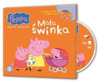 Świnka Peppa. Bajeczki z.. 2 Mała Świnka + DVD. Autor: Opracowanie zbiorowe. Dobreksiazki.pl Okładka książki Świnka Peppa. Bajeczki z.. 2 Mała Świnka + DVD