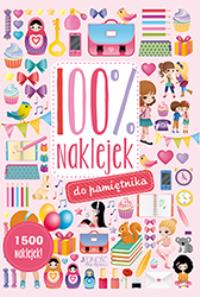 100% naklejek - Do pamiętnika. Autor: Opracowanie zbiorowe. Dobreksiazki.pl Okładka książki 100% naklejek - Do pamiętnika