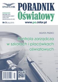 Kontrola zarządcza w szkołach i placówkach oświatowych. Wydawca: Infor. Dobreksiazki.pl Opakowanie Kontrola zarządcza w szkołach i placówkach oświatowych