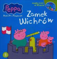 Świnka Peppa. Bajeczki z.. 1 Zamek Wichrów + DVD. Autor: Opracowanie zbiorowe. Dobreksiazki.pl Okładka książki Świnka Peppa. Bajeczki z.. 1 Zamek Wichrów + DVD
