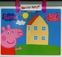 Świnka Peppa. Kocham naklejać. Autor: praca zbiorowa. Dobreksiazki.pl Okładka książki Świnka Peppa. Kocham naklejać