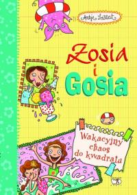 Zosia i Gosia. Wakacyjny chaos do kwadratu. Autor: Szillat Antje. Dobreksiazki.pl Okładka książki Zosia i Gosia. Wakacyjny chaos do kwadratu