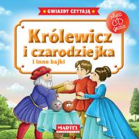 Bajki do poduszki- Królewicz i czarodziejka... +CD. Autor: Opracowanie zbiorowe. Dobreksiazki.pl Okładka książki Bajki do poduszki- Królewicz i czarodziejka... +CD