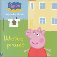 Świnka Peppa. Książeczki z.. 2 Wielkie pranie. Autor: Opracowanie zbiorowe. Dobreksiazki.pl Okładka książki Świnka Peppa. Książeczki z.. 2 Wielkie pranie