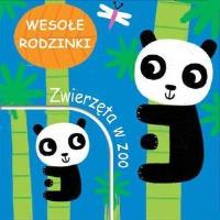 Okładka książki Wesołe rodzinki. Zwierzęta w zoo