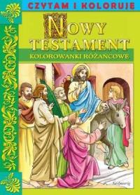 Czytam i koloruję NT Kolorowanki różańcowe. Autor: praca zbiorowa. Dobreksiazki.pl Okładka książki Czytam i koloruję NT Kolorowanki różańcowe