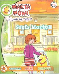 Marta mówi 9 Słowa są super - Szyfr Marty. Autor: OPRACOWANIE ZBIOROWE. Dobreksiazki.pl Okładka książki Marta mówi 9 Słowa są super - Szyfr Marty