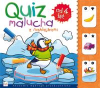 Quiz malucha od 4 lat. Autor: Opracowanie zbiorowe. Dobreksiazki.pl Okładka książki Quiz malucha od 4 lat