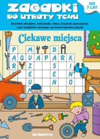 Zagadki do utraty tchu - Ciekawe miejsca. Autor: Opracowanie zbiorowe. Dobreksiazki.pl Okładka książki Zagadki do utraty tchu - Ciekawe miejsca