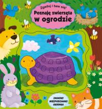 Zgaduj i baw się. Poznaję zwierzęta w ogrodzie. Autor: Opracowanie zbiorowe. Dobreksiazki.pl Okładka książki Zgaduj i baw się. Poznaję zwierzęta w ogrodzie