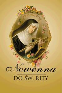 Nowenna do św. Rity. Autor: Krzysztof Faber. Dobreksiazki.pl Okładka książki Nowenna do św. Rity
