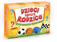 Dzieci kontra Rodzice. Ciekawostki sportowe. Wydawca: Kangur. Dobreksiazki.pl Opakowanie Dzieci kontra Rodzice. Ciekawostki sportowe