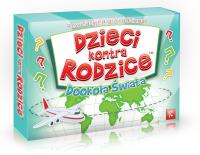 Dzieci kontra Rodzice. Dookoła świata. Wydawca: Kangur. Dobreksiazki.pl Opakowanie Dzieci kontra Rodzice. Dookoła świata