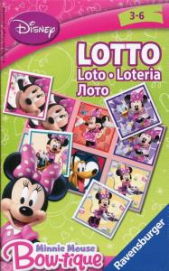 Myszka Minnie Lotto Gra. Wydawca: Ravensburger. Dobreksiazki.pl Opakowanie Myszka Minnie Lotto Gra