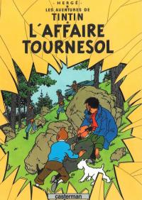 Tintin L'Affaire Tournesol. Autor: Cherge Christian. Dobreksiazki.pl Okładka książki Tintin L'Affaire Tournesol