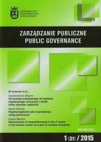 Zarządzanie publiczne 1 (31) 2015. Wydawca: Scholar. Dobreksiazki.pl Opakowanie Zarządzanie publiczne 1 (31) 2015