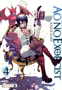 Ao No Exorcist. Tom 4. Autor: Kazue Kato. Dobreksiazki.pl Okładka książki Ao No Exorcist. Tom 4