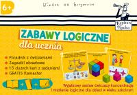 Zabawy logiczne dla ucznia 6+. Autor: Opracowanie zbiorowe. Dobreksiazki.pl Okładka książki Zabawy logiczne dla ucznia 6+