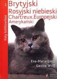 Koty krótkowłose. Autor: Gotz Eva-Maria, Wolf Gesine. Dobreksiazki.pl Okładka książki Koty krótkowłose
