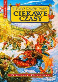 Świat Dysku - Ciekawe czasy. Autor: Terry Pratchett. Dobreksiazki.pl Okładka książki Świat Dysku - Ciekawe czasy