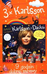 3 x Karlsson CD Mp3 - Audiobook. Autor: Lindgren Astrid. Dobreksiazki.pl Okładka książki 3 x Karlsson CD Mp3 - Audiobook