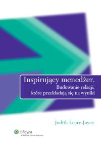 Okładka książki Inspirujący menedżer