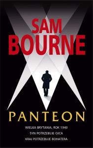 Panteon. Autor: Bourne Sam. Dobreksiazki.pl Okładka książki Panteon