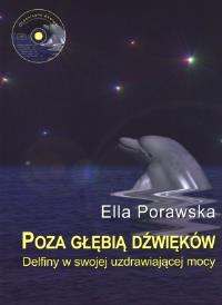 Poza głębią dźwięków. Autor: Porawska Ella. Dobreksiazki.pl Okładka książki Poza głębią dźwięków