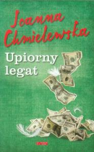 Upiorny legat. Autor: Joanna Chmielewska. Dobreksiazki.pl Okładka książki Upiorny legat