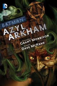 Azyl Arkham. Batman. Autor: Grant Morrison, Dave McKean. Dobreksiazki.pl Okładka książki Azyl Arkham. Batman